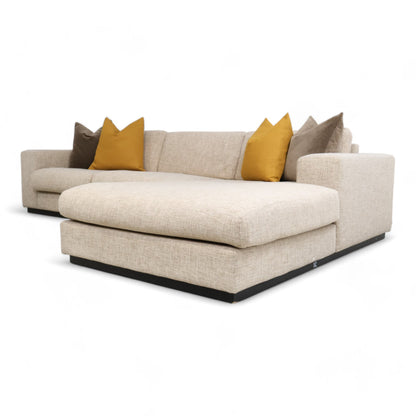 Nyrenset | Beige Bolia Sepia 3-seter sofa med sjeselong