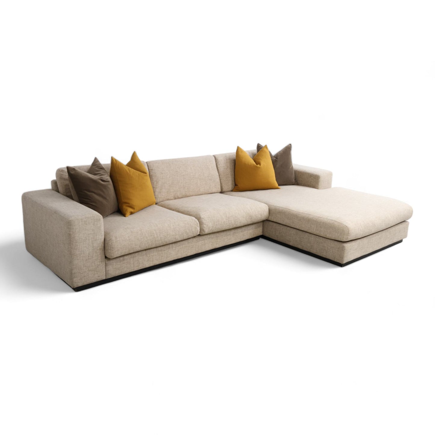 Nyrenset | Beige Bolia Sepia 3-seter sofa med sjeselong