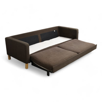 Nyrenset | Ikea KARLSTAD sovesofa med puff