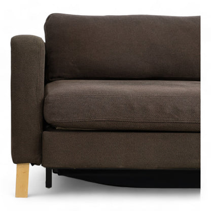 Nyrenset | Ikea KARLSTAD sovesofa med puff