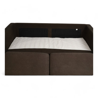 Nyrenset | Ikea KARLSTAD sovesofa med puff