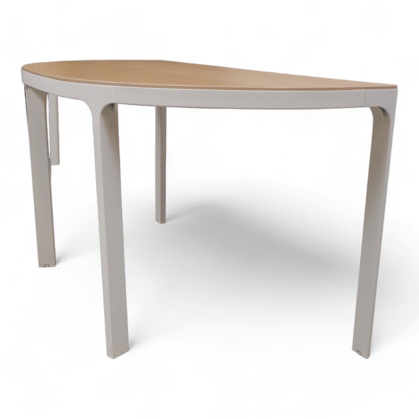 IKEA Bekant bord halvsirkel bordplate i tre