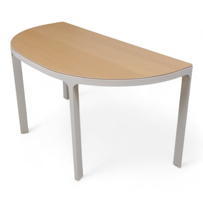 IKEA Bekant bord halvsirkel bordplate i tre