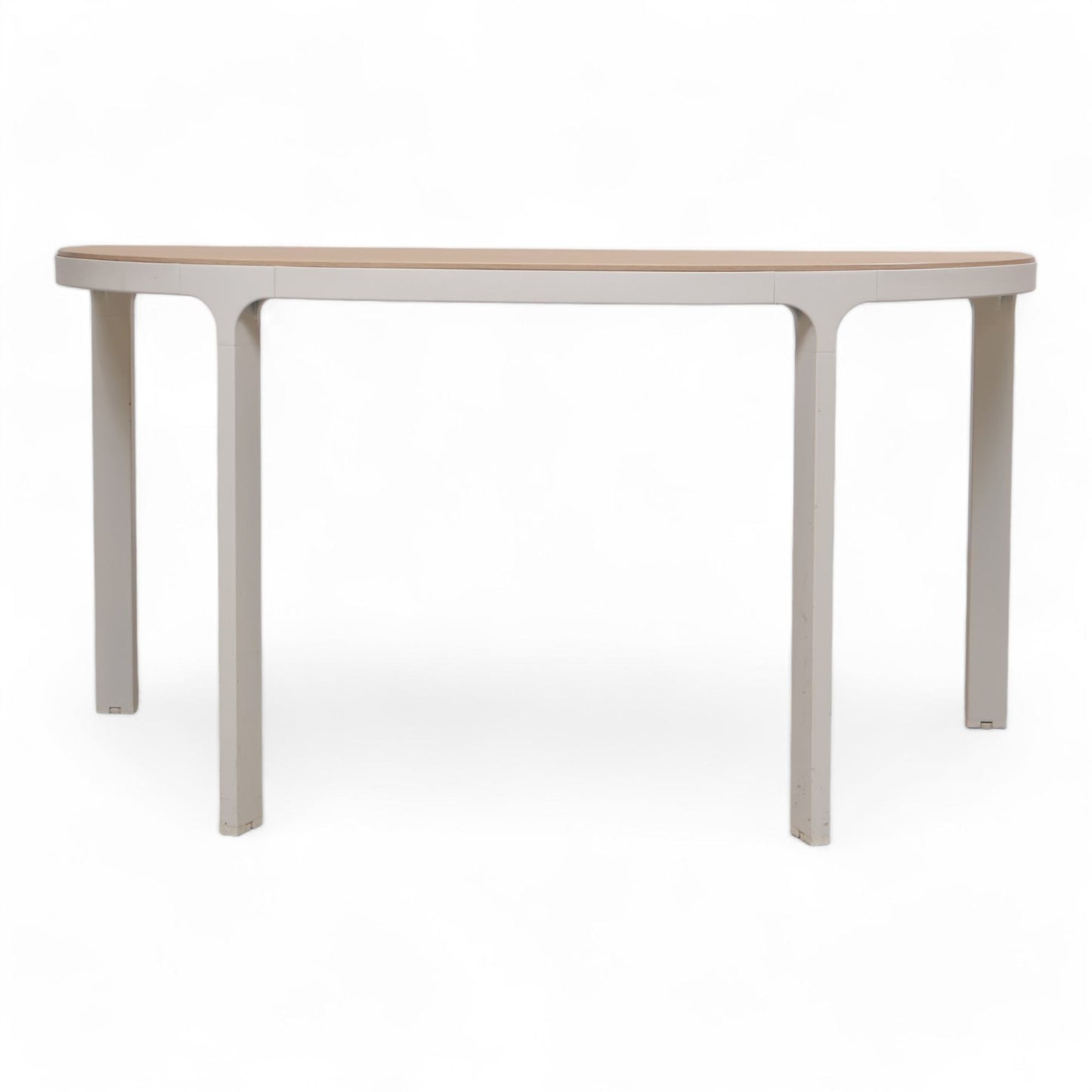 IKEA Bekant bord halvsirkel bordplate i tre