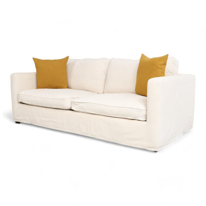 Nyrenset | Hvit Bohus 3-seter sofa