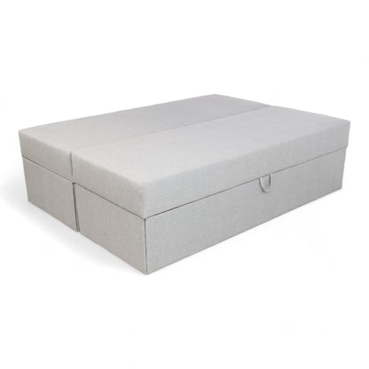 Nyrenset | Jysk DreamZone C50 Gold Seng med oppbevaring 150x200