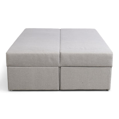 Nyrenset | Jysk DreamZone C50 Gold Seng med oppbevaring 150x200