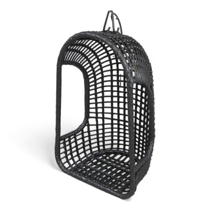 Utmerket tilstand | HK Living Sort hengestol i rotting