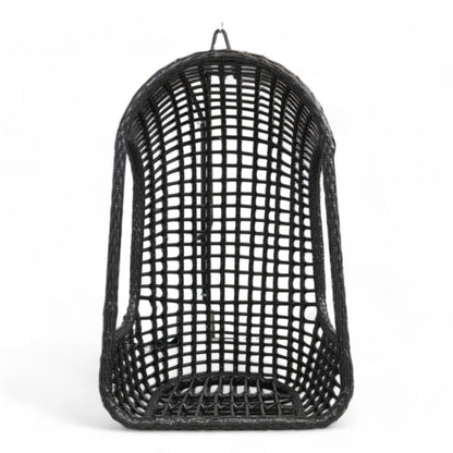 Utmerket tilstand | HK Living Sort hengestol i rotting