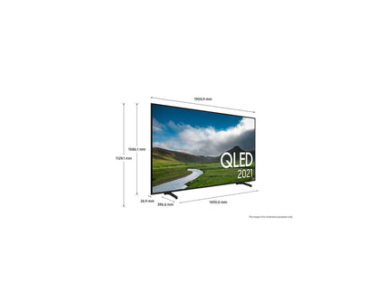 Utmerket tilstand | Samsung QE85Q60AAU Serie 6 85" QLED 4K Smart TV - Sort