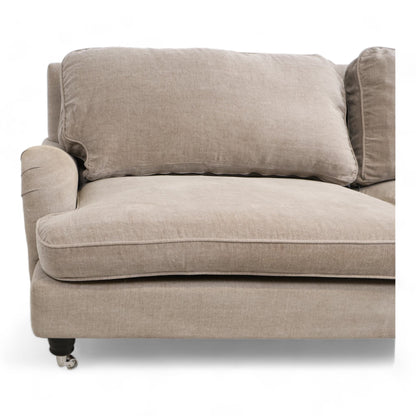 Nyrenset  | Beige Furninova Birmingham 3-seter sofa