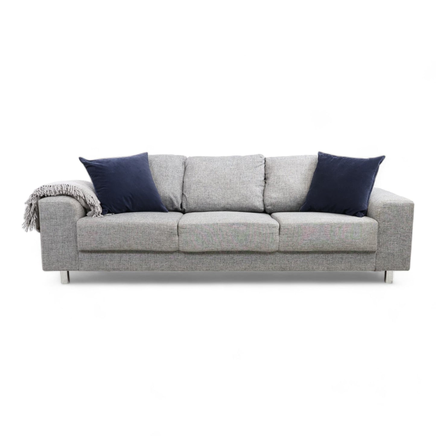 Nyrenset | Moderne Grå 3-seter Sofa fra Skeidar