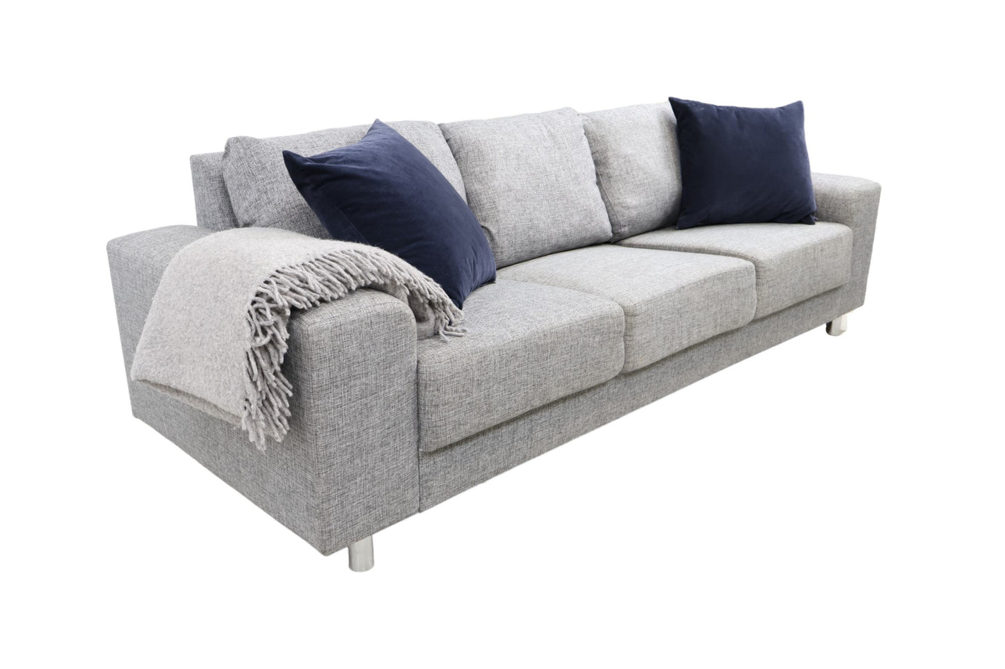 Nyrenset | Moderne Grå 3-seter Sofa fra Skeidar