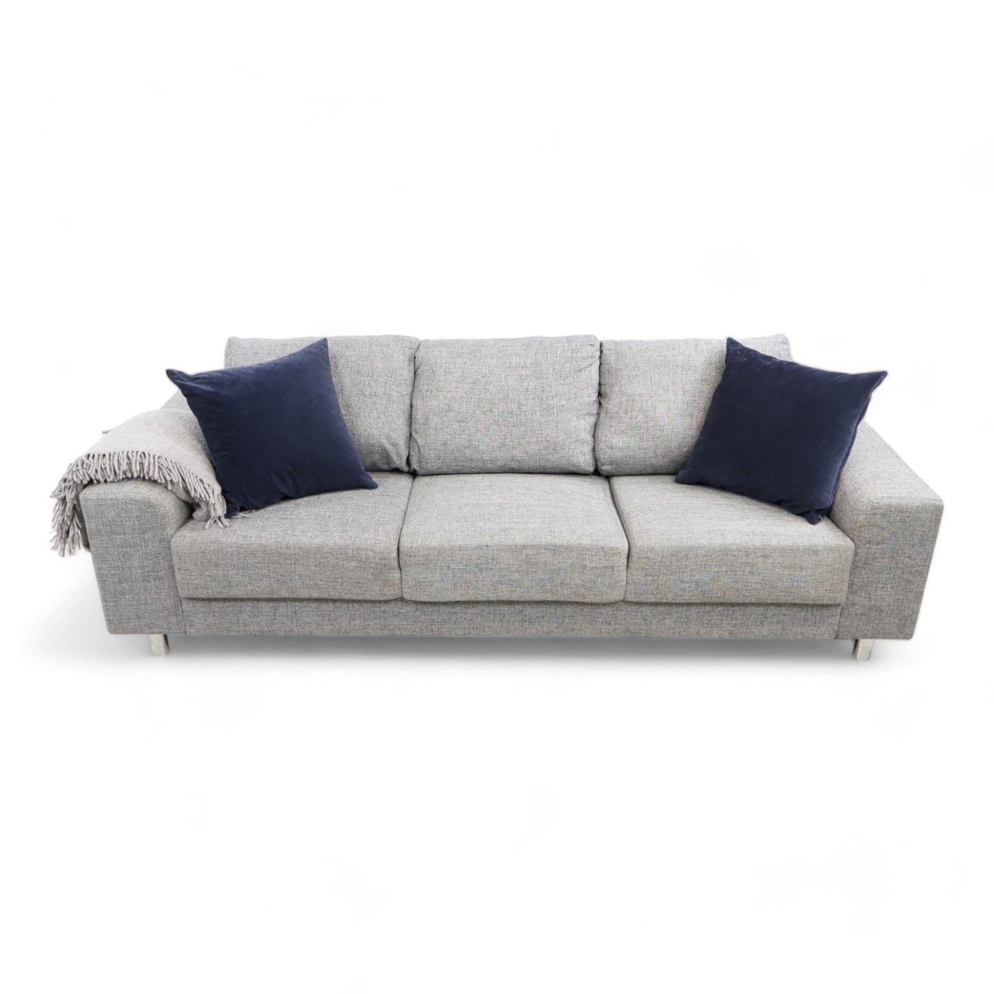 Nyrenset | Moderne Grå 3-seter Sofa fra Skeidar