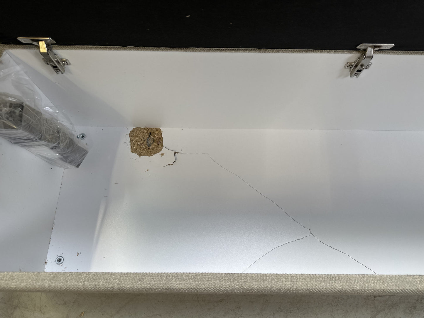 Plus Sengebenk i Beige med Oppbevaring fra Kid