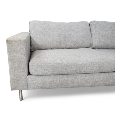 Nyrenset | Habitat Arctic U-sofa med nakkestøtte og puff