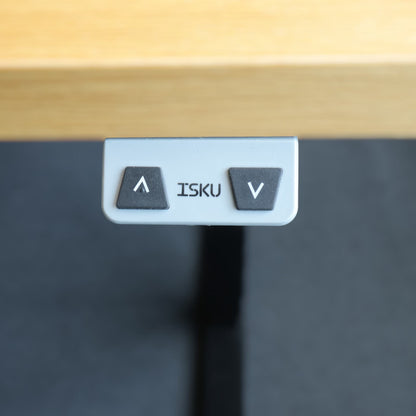 160x80 ISKU Elektriske hev/senk skrivebord