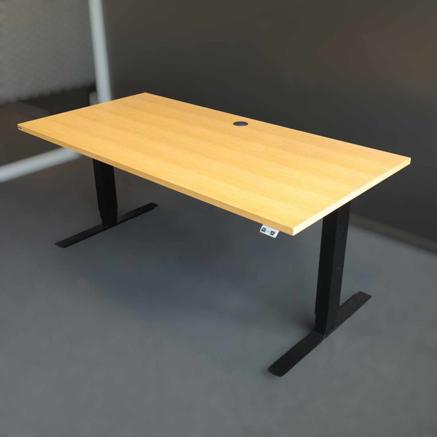 160x80 ISKU Elektriske hev/senk skrivebord