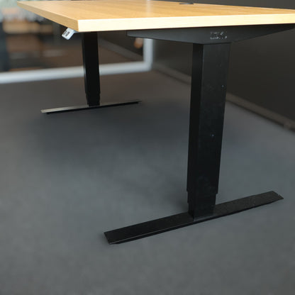 160x80 ISKU Elektriske hev/senk skrivebord