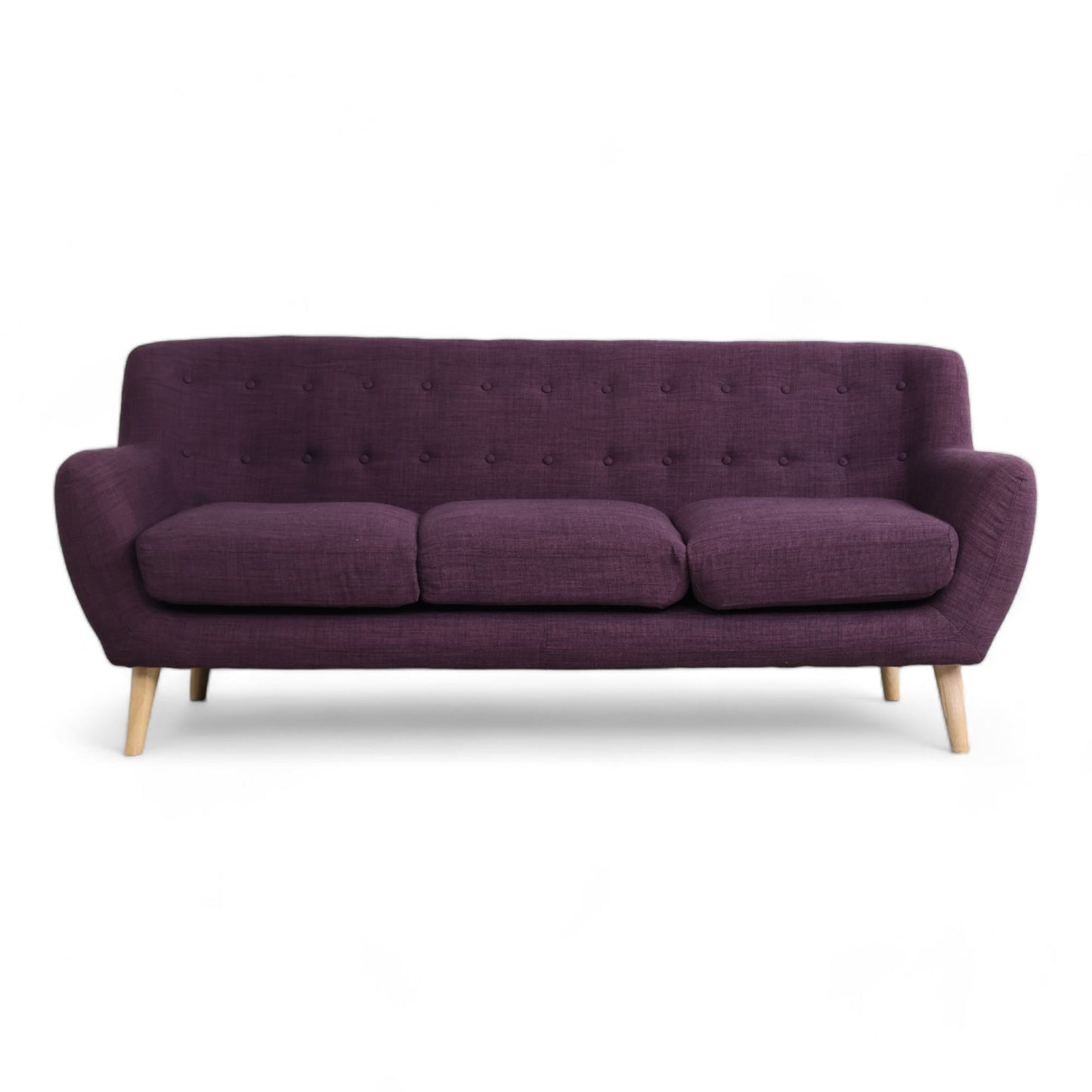 Nyrenset | 3-seter sofa i lilla fra Sofacompany