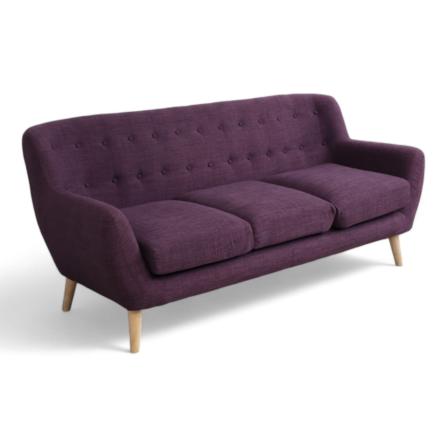 Nyrenset | 3-seter sofa i lilla fra Sofacompany