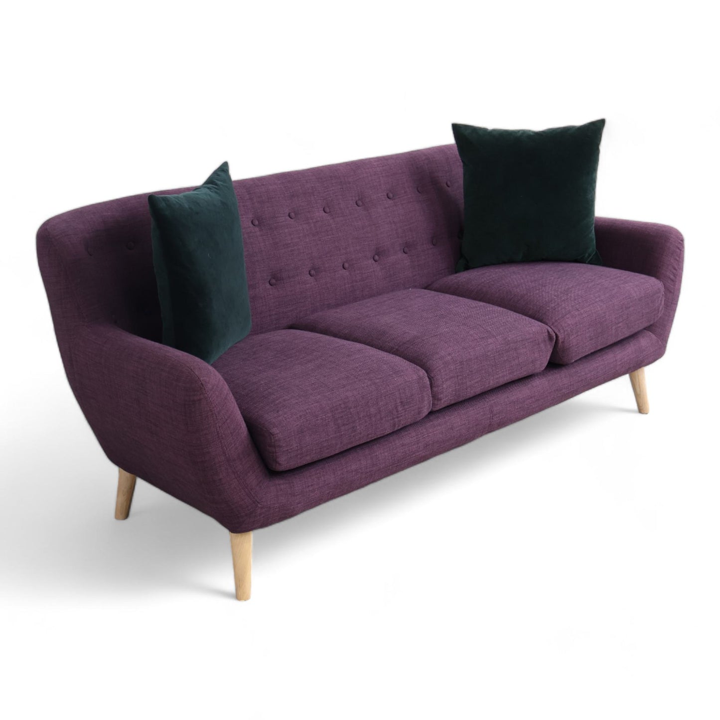 Nyrenset | 3-seter sofa i lilla fra Sofacompany