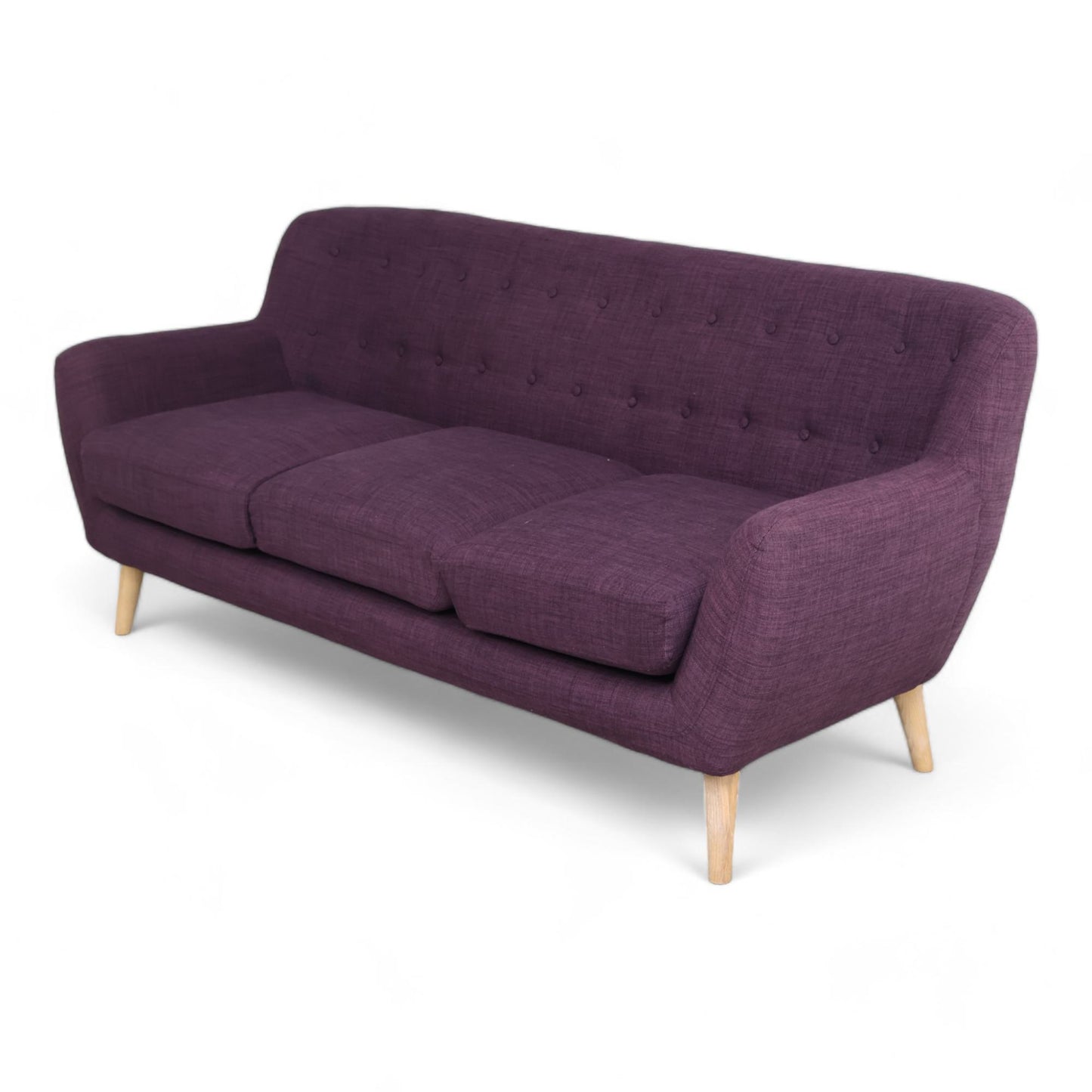 Nyrenset | 3-seter sofa i lilla fra Sofacompany