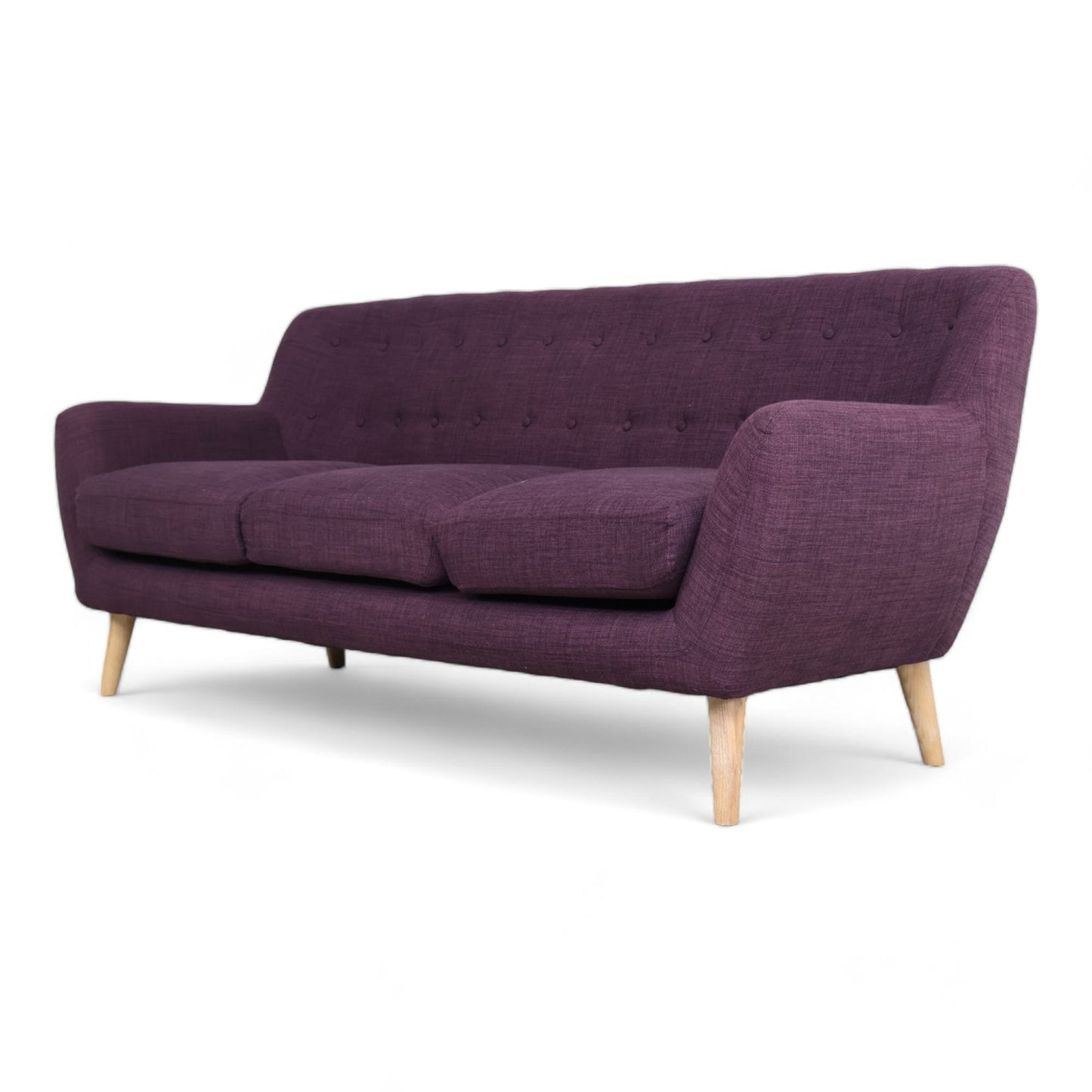 Nyrenset | 3-seter sofa i lilla fra Sofacompany