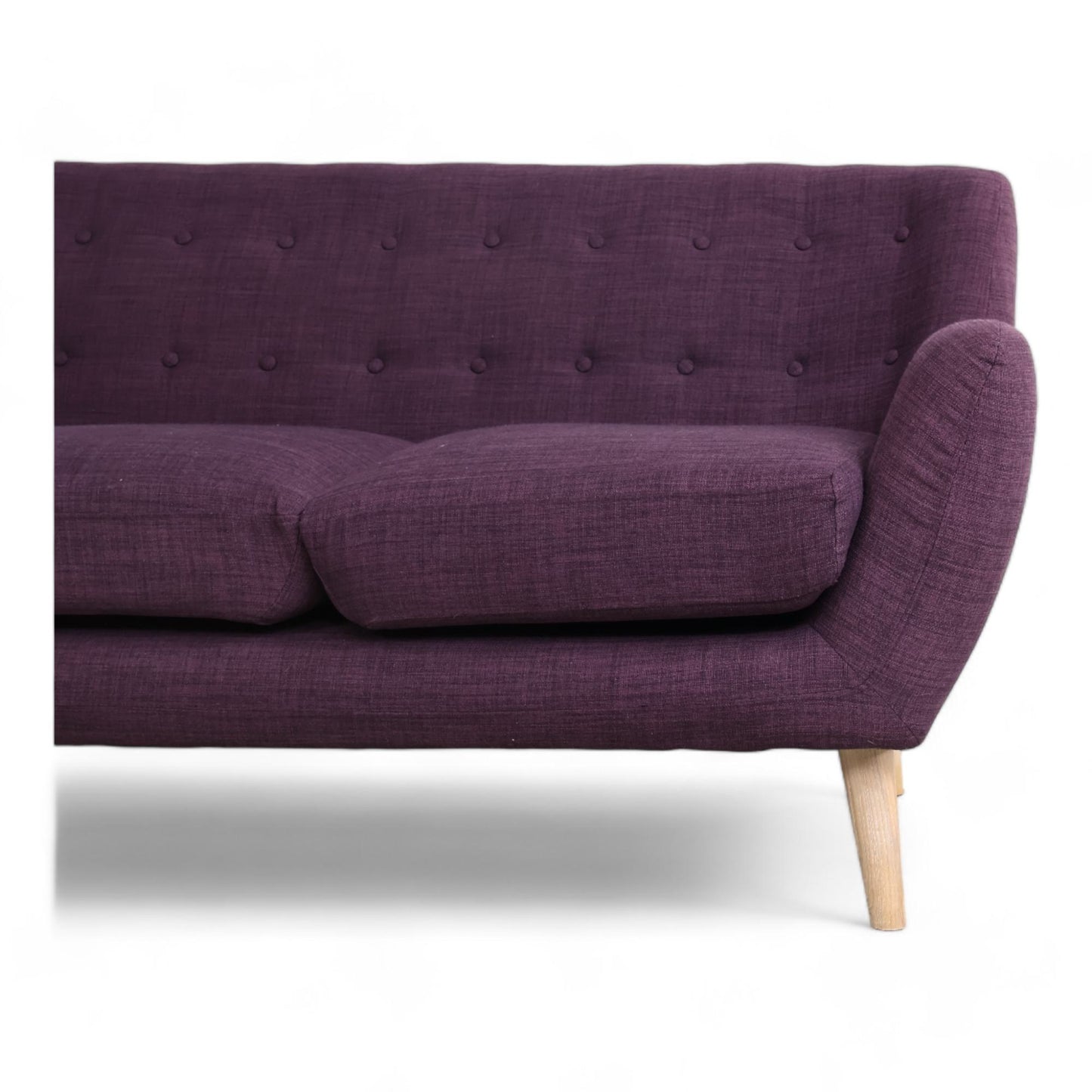 Nyrenset | 3-seter sofa i lilla fra Sofacompany