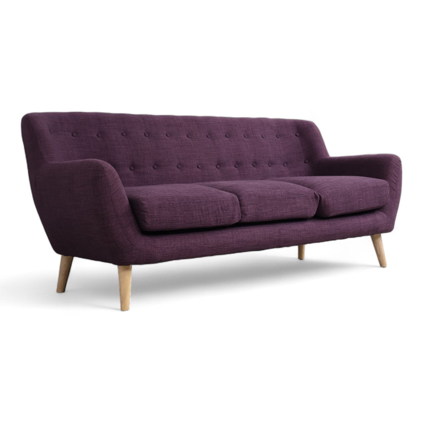 Nyrenset | 3-seter sofa i lilla fra Sofacompany