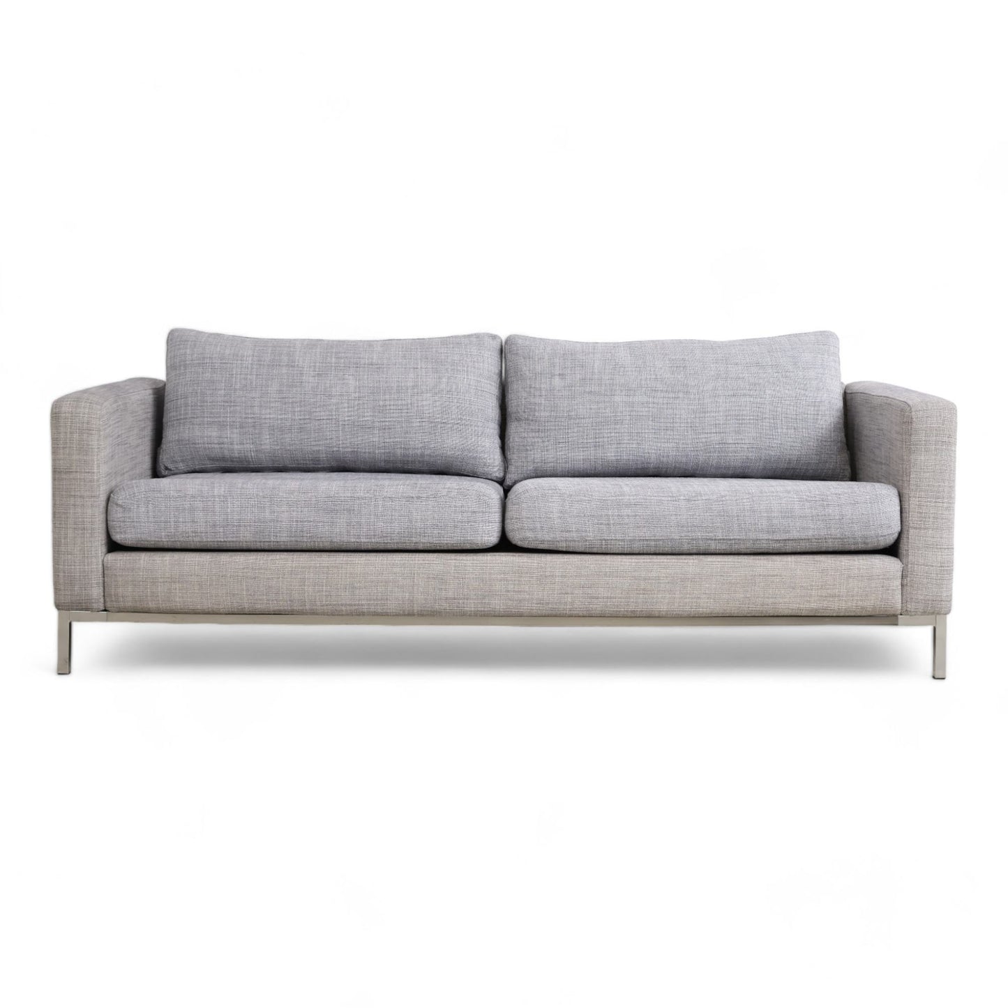 Nyrenset | Lys grå IKEA Karlstad 3-seter sofa