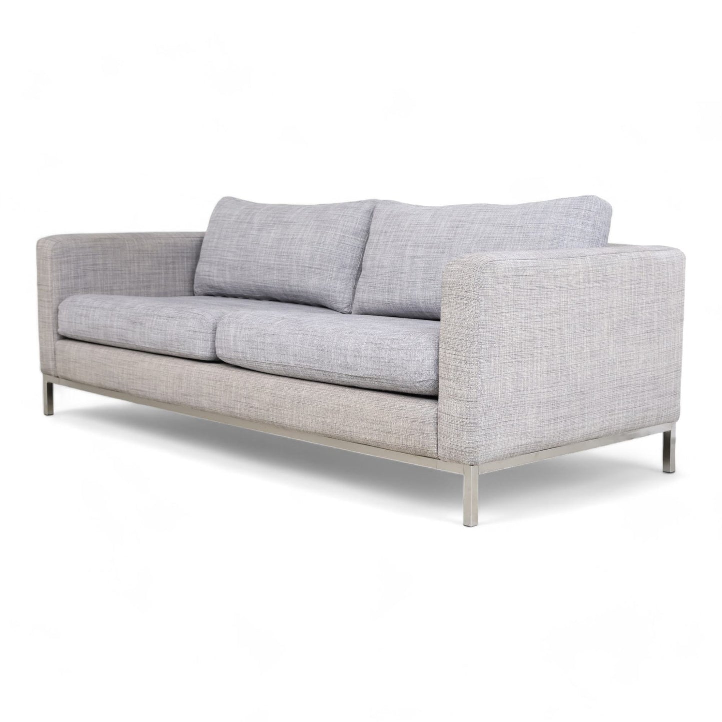 Nyrenset | Lys grå IKEA Karlstad 3-seter sofa