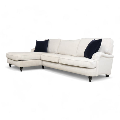 Nyrenset | Lys Beige Sofa med Sjeselong