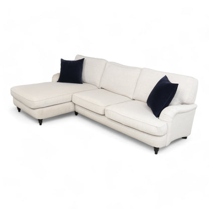 Nyrenset | Lys Beige Sofa med Sjeselong