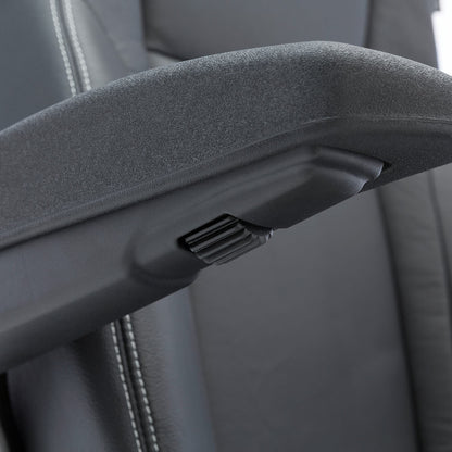 Helt nytt | 24-timersstol RAMSEY, svart skinn