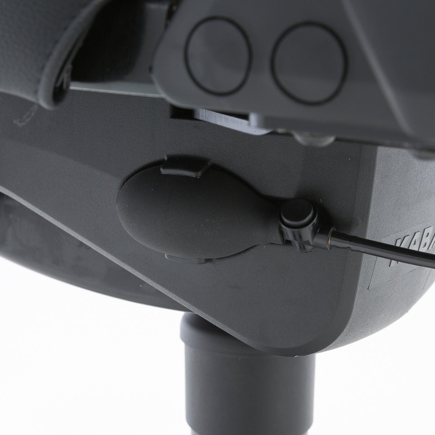 Helt nytt | 24-timersstol RAMSEY, svart skinn