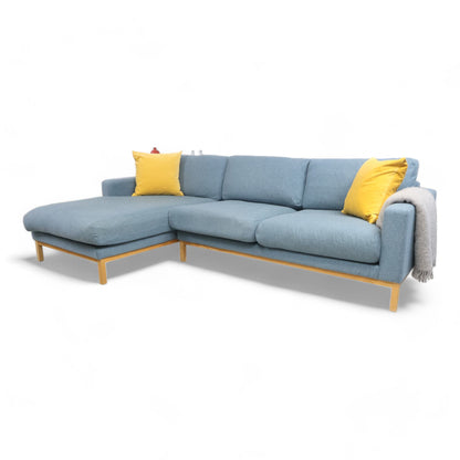 Nyrenset | Turkis Bolia North 3-seter sofa med sjeselong