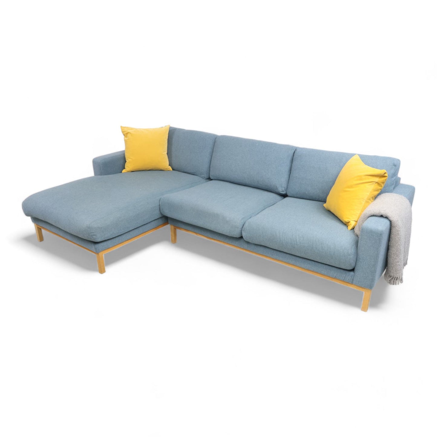 Nyrenset | Turkis Bolia North 3-seter sofa med sjeselong