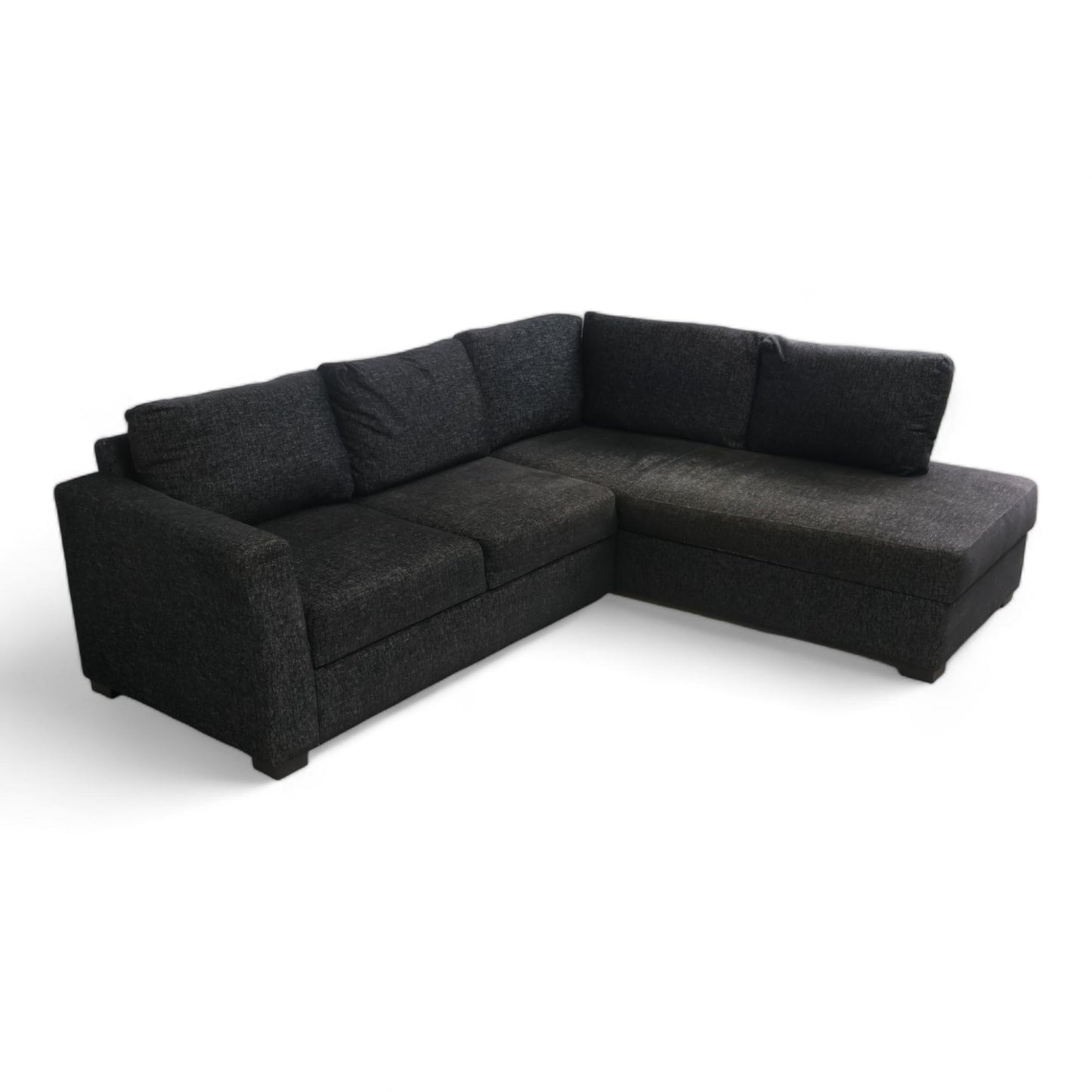 Nyrenset | Trademax Moa sovesofa med sjeselong og oppbevaring