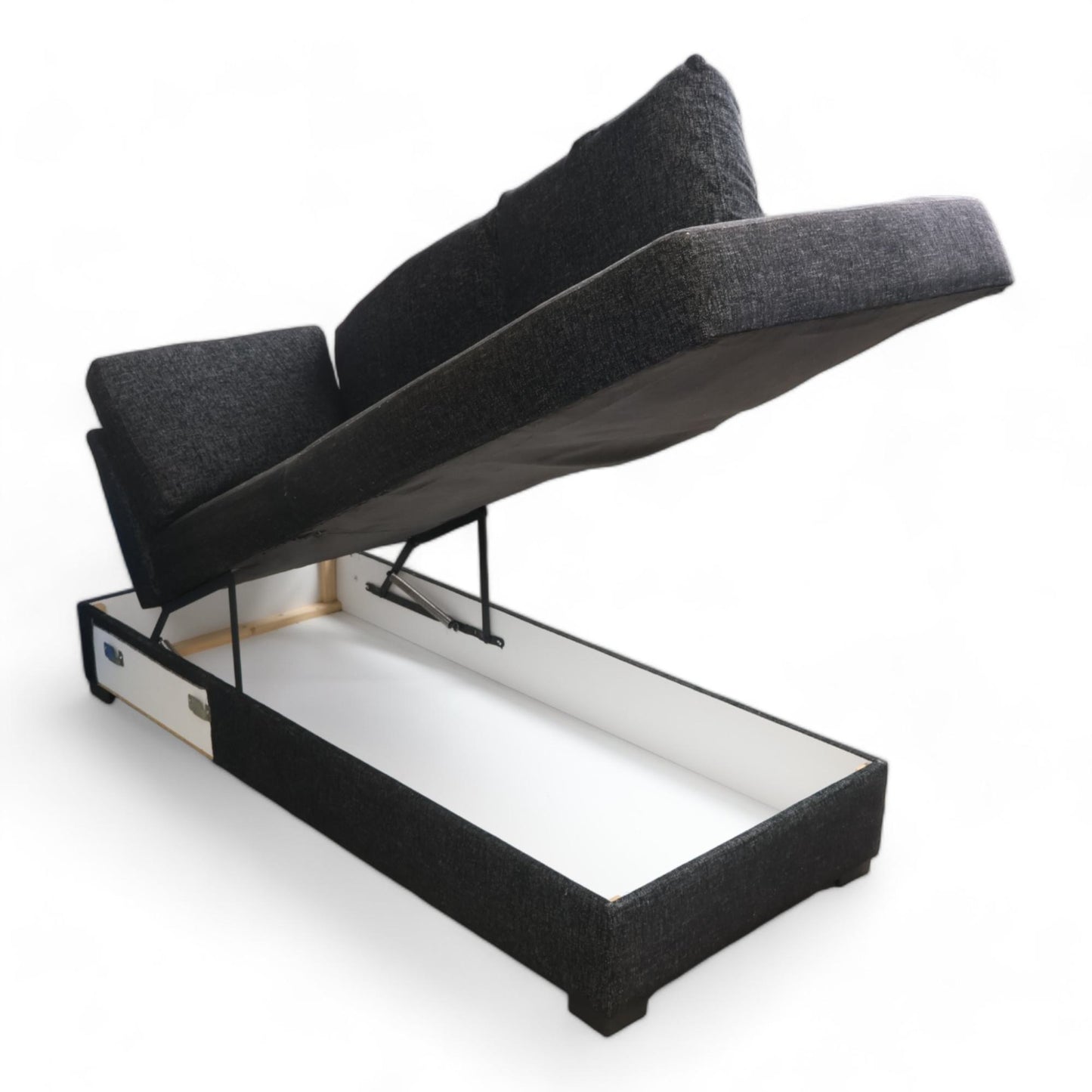 Nyrenset | Trademax Moa sovesofa med sjeselong og oppbevaring