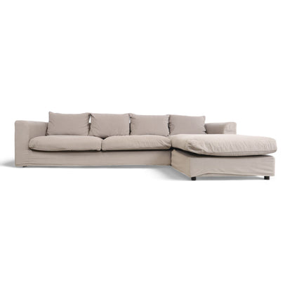 Nyrenset | Beige Home and Cottage Orlando sofa med sjeselong