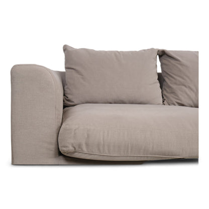 Nyrenset | Beige Home and Cottage Orlando sofa med sjeselong