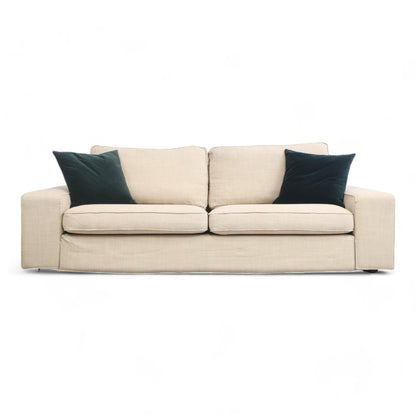 Nyrenset | Beige IKEA Kivik 3-seter sofa