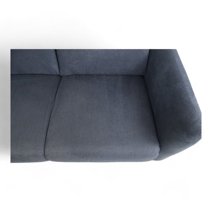 Nyrenset | Blå Hjort Knudsen 3-seter sofa