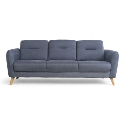 Nyrenset | Blå Hjort Knudsen 3-seter sofa