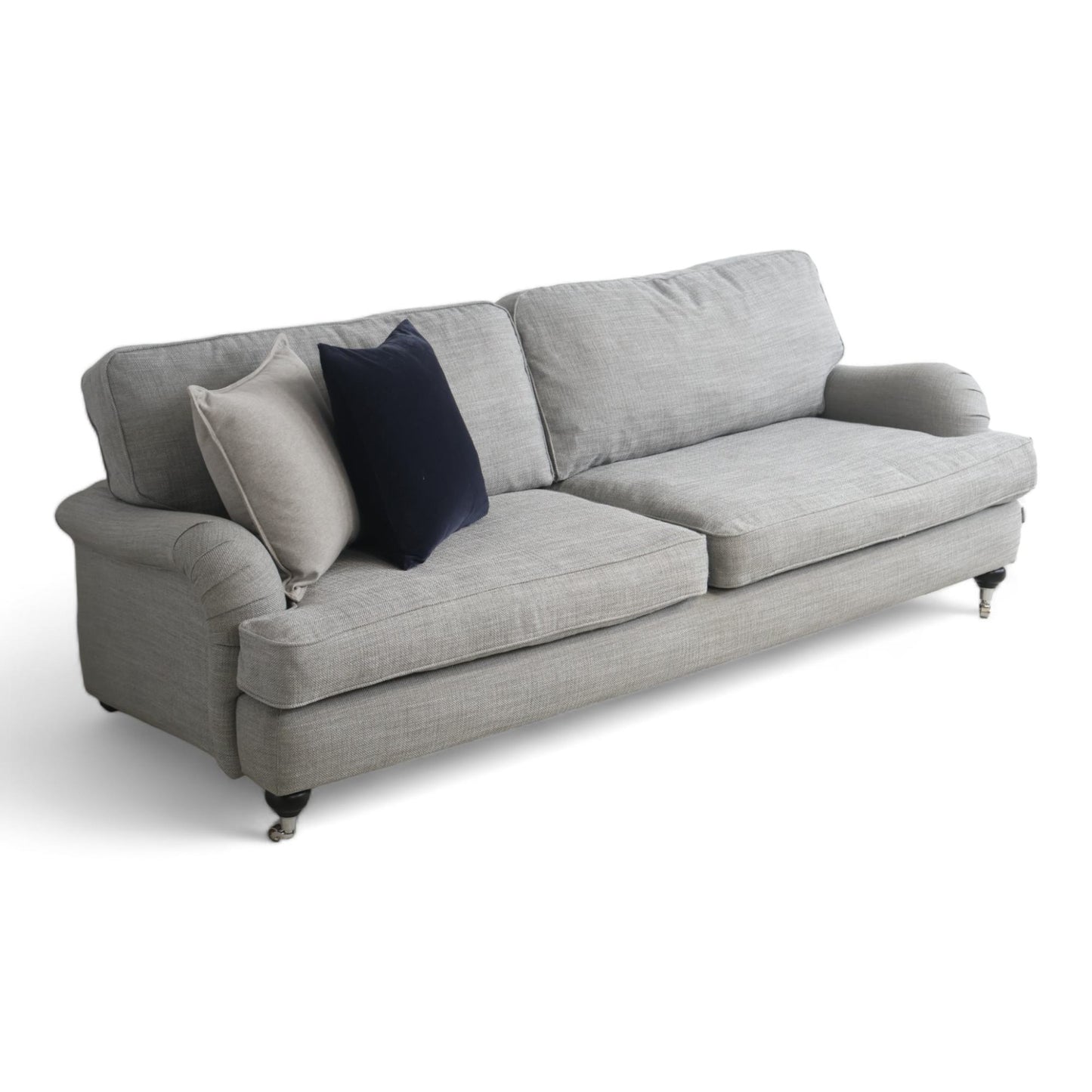 Nyrenset | Grå Furninova 3-seter sofa i Howard-stil