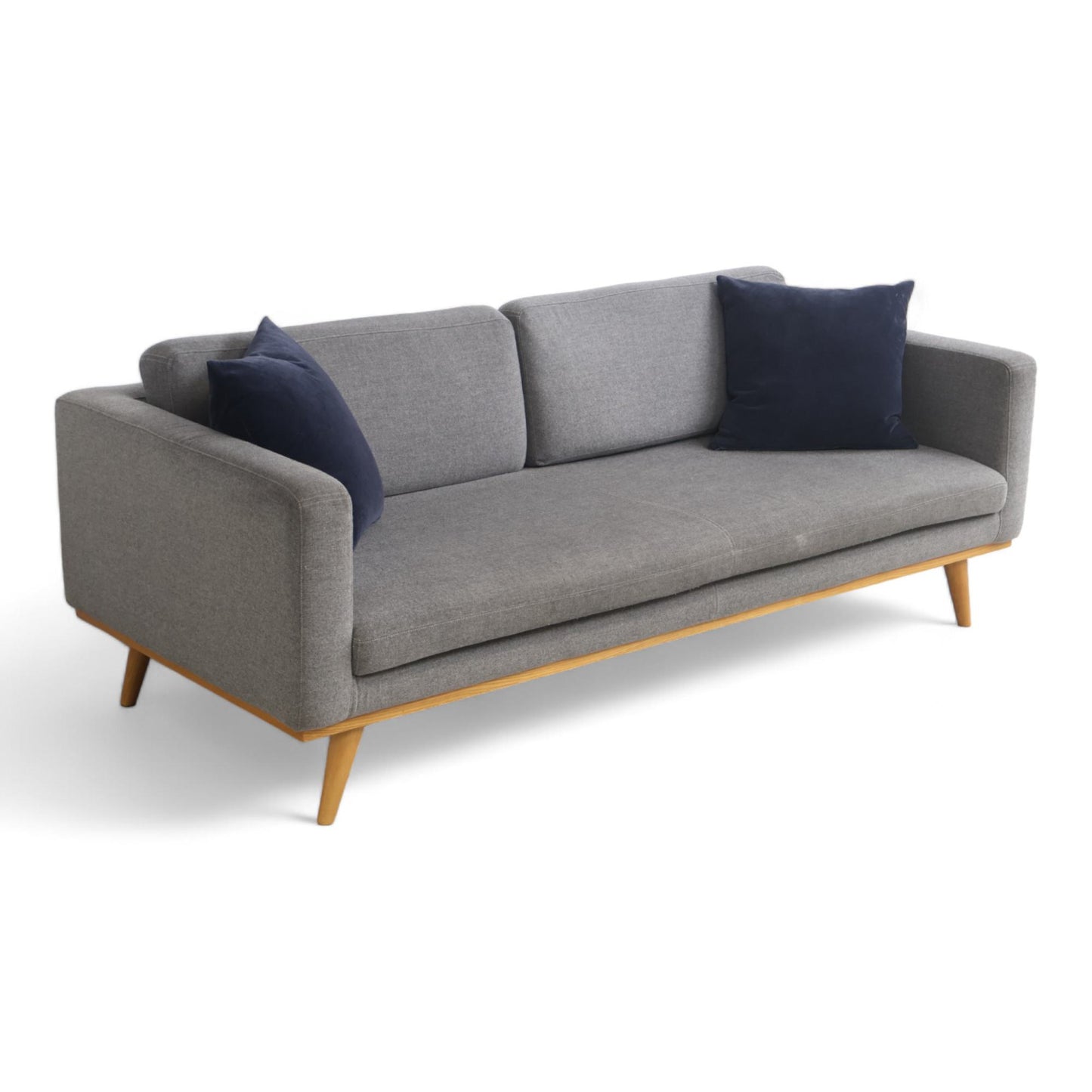 Nyrenset | Grå Sofacompany Johann 3-seter sofa