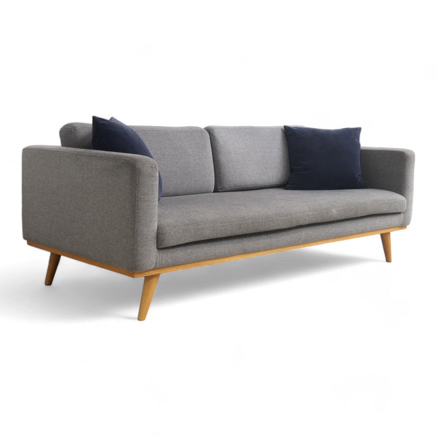 Nyrenset | Grå Sofacompany Johann 3-seter sofa