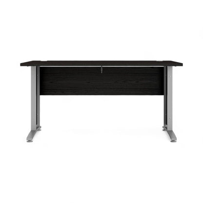 Helt nytt | Moderne svart skrivebord Prima med slitesterk overflate