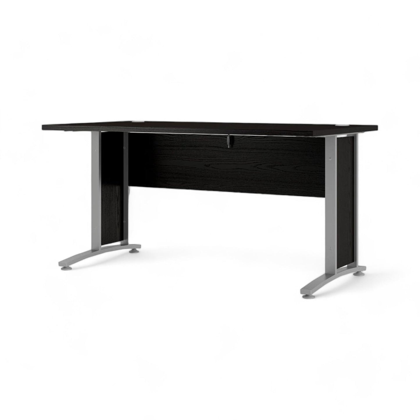 Helt nytt | Moderne svart skrivebord Prima med slitesterk overflate